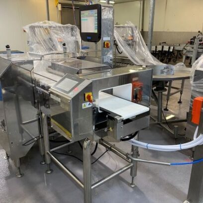 Packing line Metal Detector Checkweigher