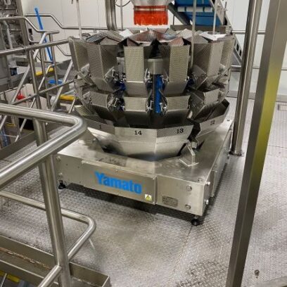 Packing line weigh scale